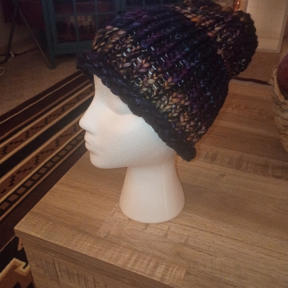 Multicolor Knit Kids Beanie - Picture 3 of 3